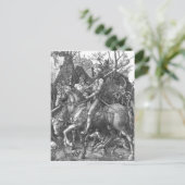 Knight, Death and the Devil, 1513 (graving) Briefkaart (Staand voorkant)