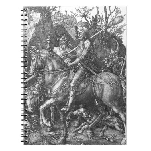 Knight, Death and the Devil, 1513 (graving) Notitieboek (Voorkant)