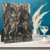 Knight Death and the Devil Albrecht Durer Fotoplaat (Zijkant)