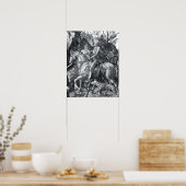 Knight, Death and the Devil - Albrecht Dürer Poster (Keuken)