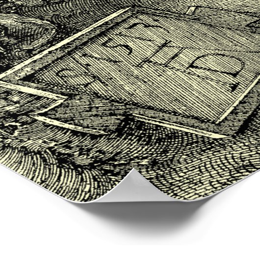 Knight, Death, And The Devil by Albrecht Dürer Poster (Hoek)