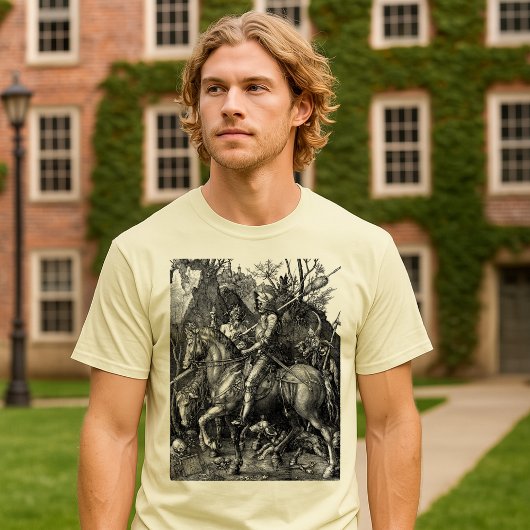 Knight, Death, And The Devil by Albrecht Dürer T-shirt
