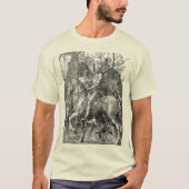 Knight, Death, And The Devil by Albrecht Dürer T-shirt (Voorkant)