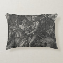 Knight, Death and the Devil door Albrecht Durer Accent Kussen