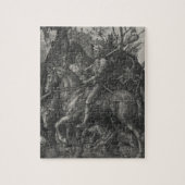 Knight, Death and the Devil door Albrecht Durer Legpuzzel (Verticaal)