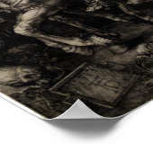 Knight, Death and the Devil door Albrecht Durer Poster (Hoek)