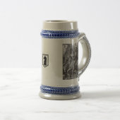 Knight, Death and the duivel beer stein Bierpul (Voorkant rechts)