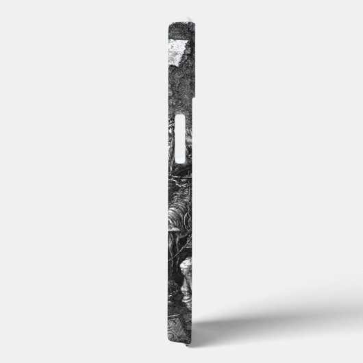 Knight Death Devil Albrecht Durer engraving art. p Case-Mate iPhone Case (Achterkant / Rechts)