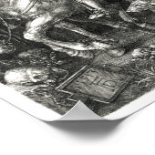 Knight, Death & the Devil - Albrecht Dürer c. 1513 Poster (Hoek)