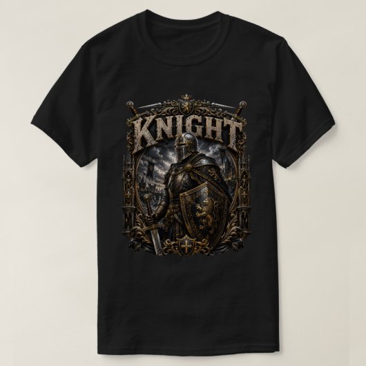 Knight Elite Edition Heren T-Shirt (Design voorkant)