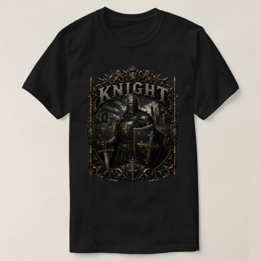 Knight Elite Edition Heren T-Shirt (Design voorkant)