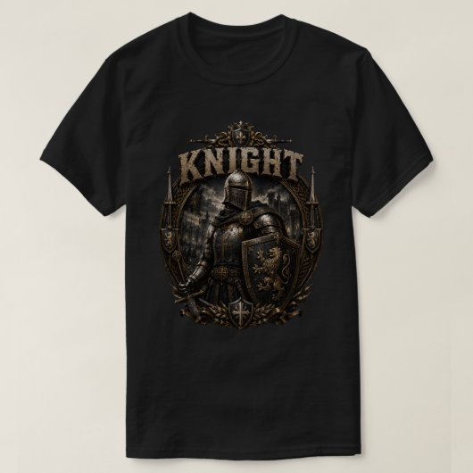 Knight Elite Edition Heren T-Shirt (Design voorkant)