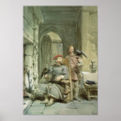 Knight en Page Poster (Voorkant)