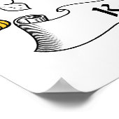 Knight Family Crest Poster (Hoek)