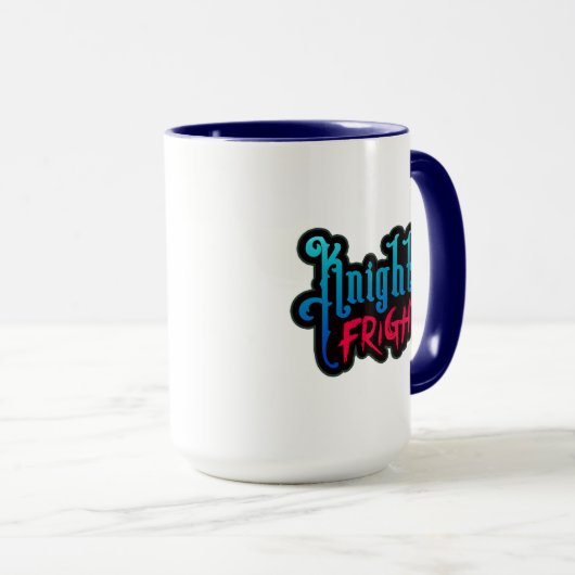Knight Fright 15oz. Mok (Voorkant rechts)