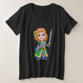 Knight Grote Maat T-shirt (Design voorkant)