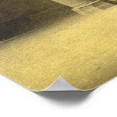 Knight Hall, Mont St. Michel, Frankrijk Poster (Hoek)