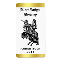 Knight Home Made Bierlabel
