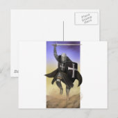 Knight Hospitaller Briefkaart (Voorkant / Achterkant)