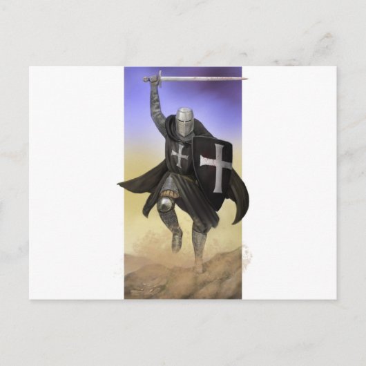 Knight Hospitaller Briefkaart (Voorkant)
