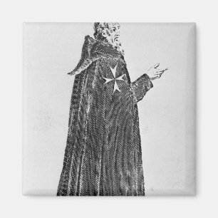 Knight Hospitaller in de oorspronkelijke gewoonte Magneet