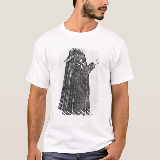 Knight Hospitaller in de oorspronkelijke gewoonte T-shirt (Voorkant)