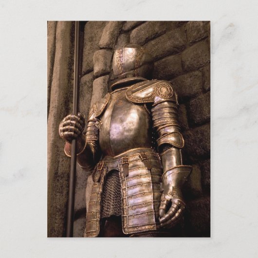 Knight in Armor Briefkaart (Voorkant)