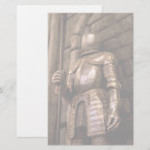 Knight in Armor Briefpapier (Voorkant / Achterkant)
