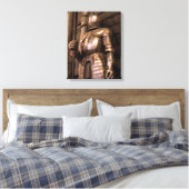 Knight in Armor Canvas Afdruk (Insitu (Slaapkamer))