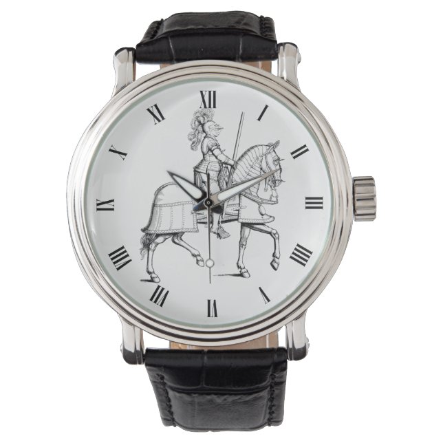 Knight in Armor Horloge (Voorkant)