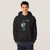Knight in Armor Medieval Mannen Hoodie (Voorkant volledig)