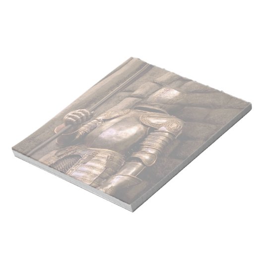 Knight in Armor Notitieblok (Linkerzijde)