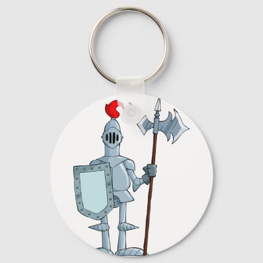 Knight in Armor Sleutelhanger (Voorkant)