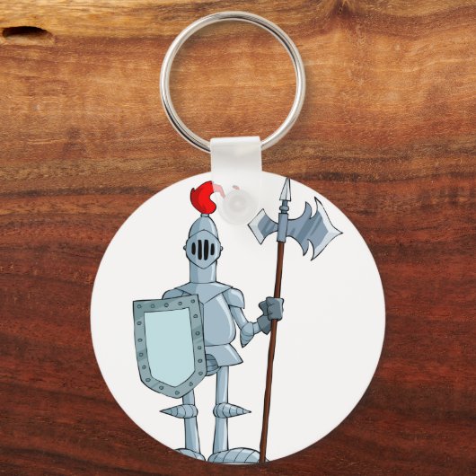Knight in Armor Sleutelhanger (Voorkant)