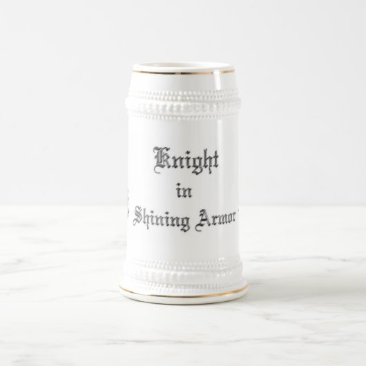 Knight in Shining Armor Art en Text Bierpul (Center)
