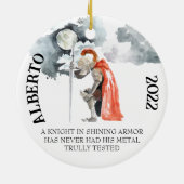 Knight in Shining Armor gezegde HEMA Keramisch Ornament (Achterkant)