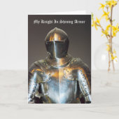 Knight in Shining Armor Kaart (Gele Bloem)