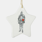 Knight in Shining Armor Keramisch Ornament (Rechts)