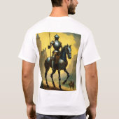 Knight in Shining Armor: krijger T-shirt (Achterkant)