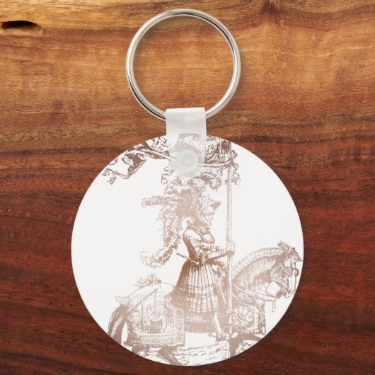 Knight in Shining Armor Sleutelhanger (Voorkant)