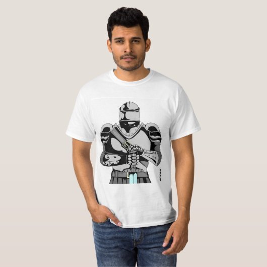 Knight in shining Armor T-shirt (Voorkant volledig)