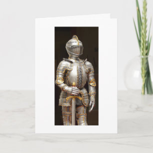 Knight in Shining Armor Valentijn of Love Card Feestdagen Kaart