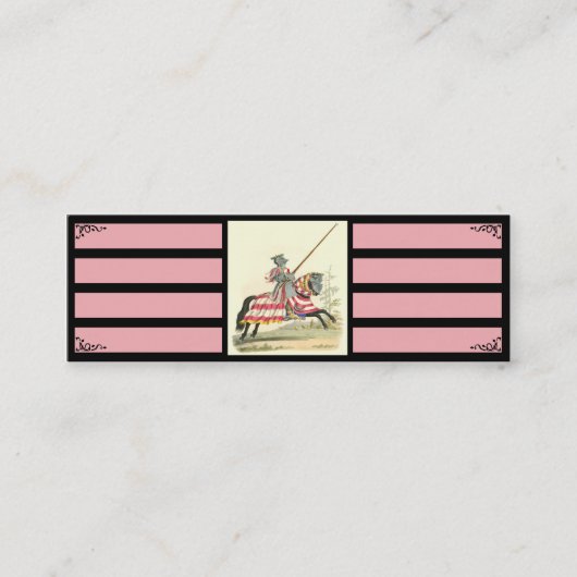 Knight in Shining Armor Visitekaartje (Voorkant)