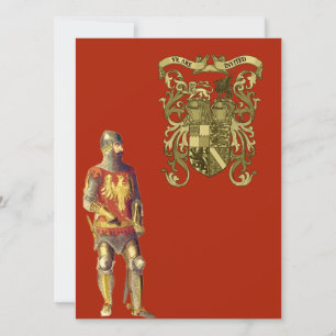 Knight in Suit of Armor Kaart