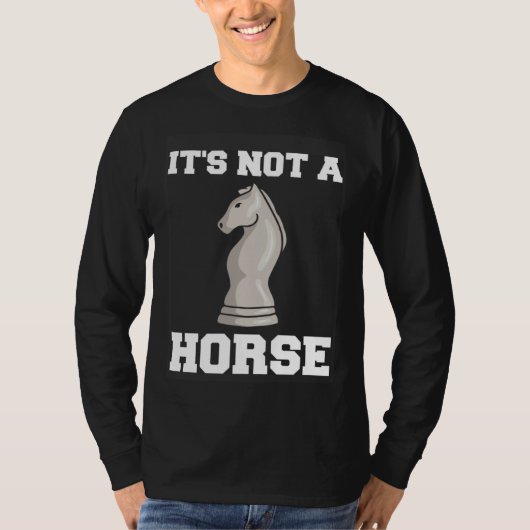 Knight Its Not Horse T-shirt (Voorkant)