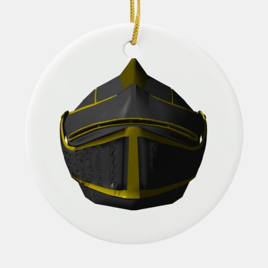 Knight Keramisch Ornament (Voorkant)