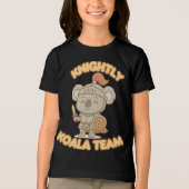 Knight Koala Team T-Shirt – Schattigee Kawaii Fant (Voorkant)