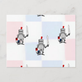 Knight krijgers briefkaart
