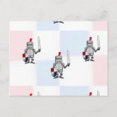 Knight krijgers briefkaart (Voorkant)