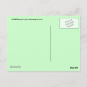 KNIGHT LANCELOT, HORSE RIST IN GROENBOSTER BRIEFKAART (Achterkant)